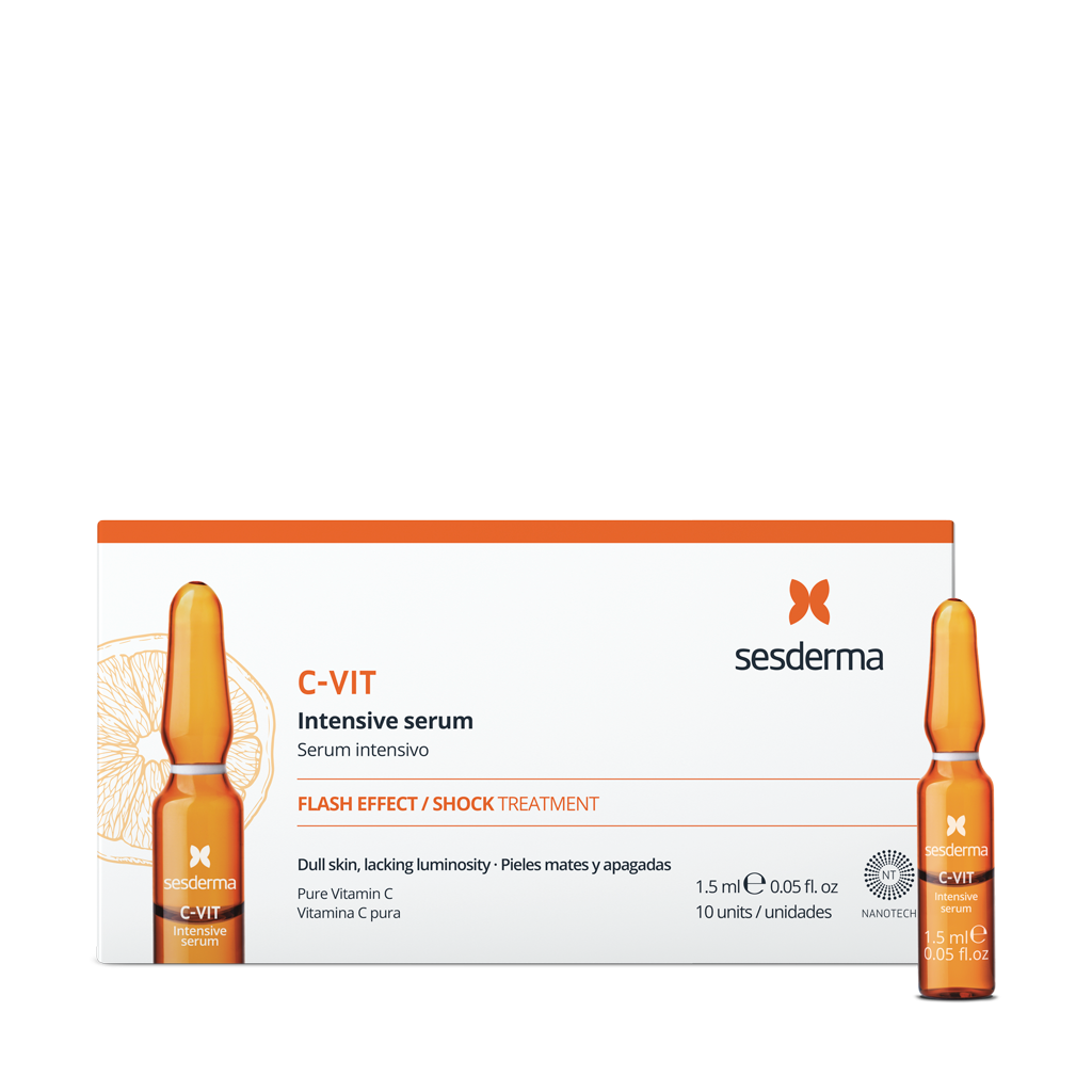 SESDERMA C-VIT INTENSYVAUS SERUMO AMPULĖS, 10x1,5 ML