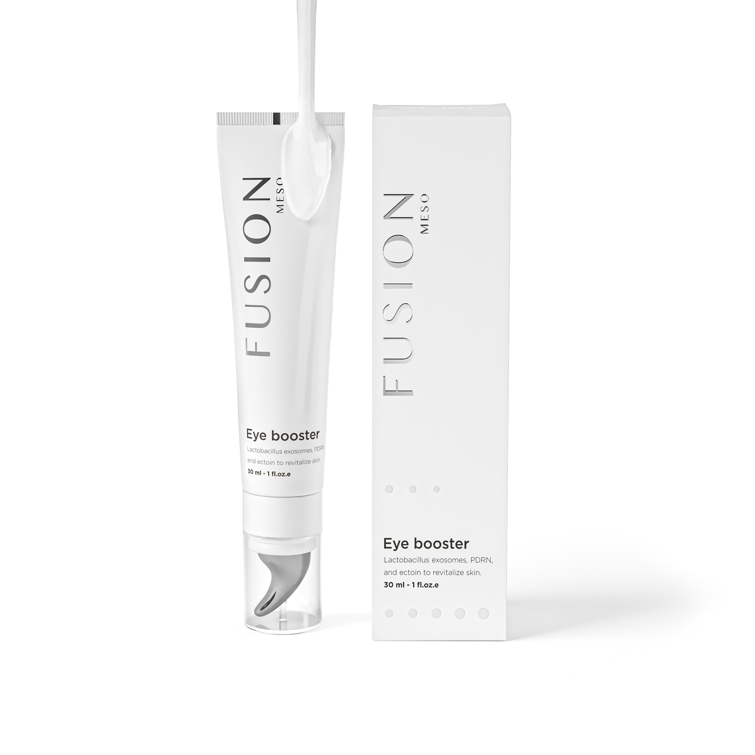 FUSION Eye Booster - Regeneruojamasis akių kremas su PDRN, egzosomomis bei ektoinu, 30 ml