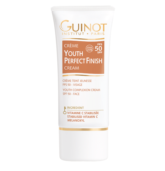 GUINOT Youth Perfect Finish Cream - Jauninamasis veido kremas su spalva SPF50, 30 ml