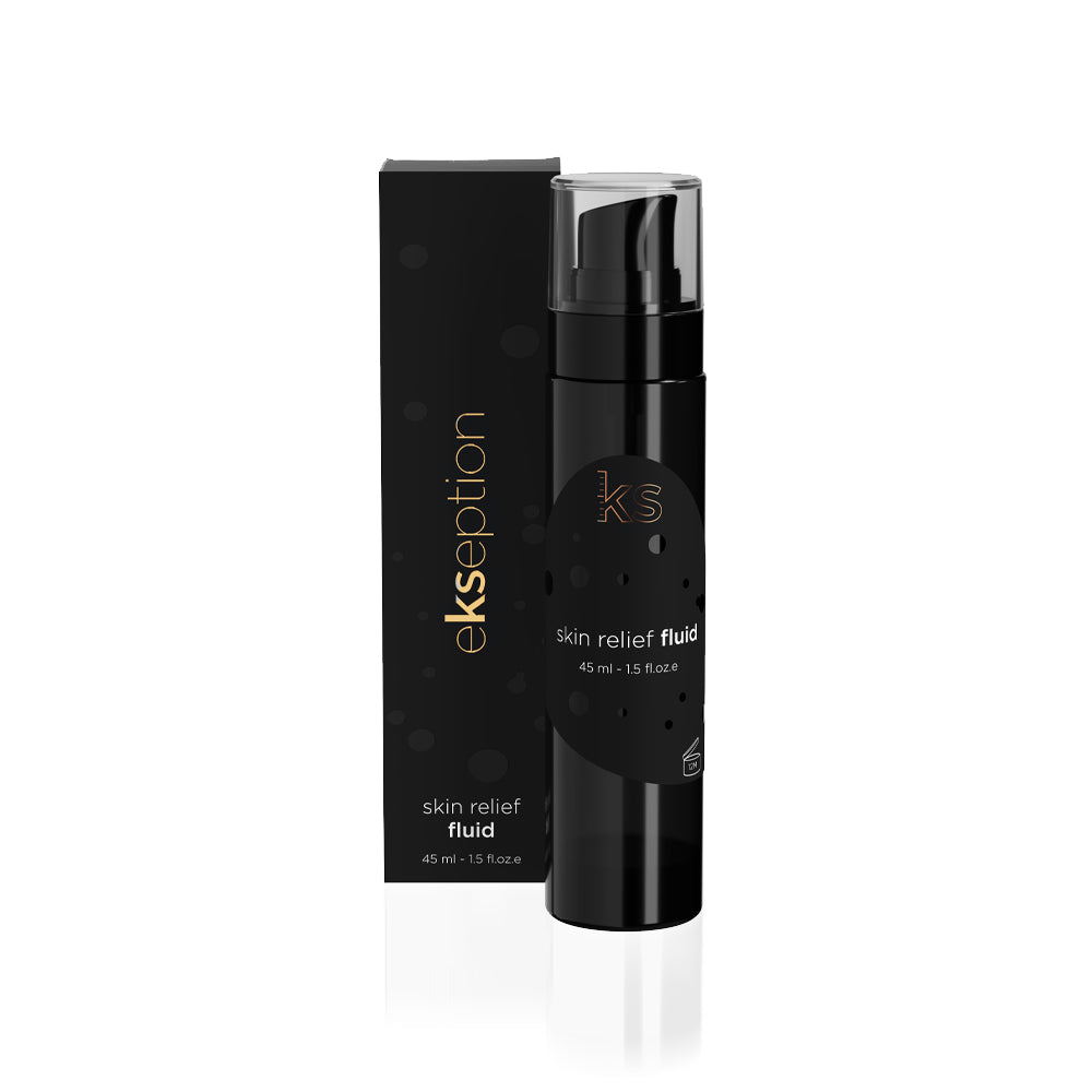 EKSEPTION Skin Relief Fluid - Priešuždeginimio poveikio serumas jautriai, raustančiai odai, 45 ml