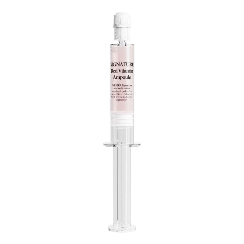 THESERA SIGNATURE RED VITAMIN ŠVIESINANTI IR SKAISTINANTI AMPULĖ, 1x4 ML